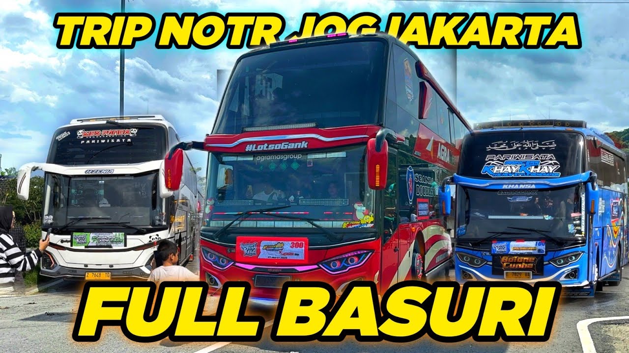 MERIAH!!! FULL TELOLET BASURI TRIP NOTR JOGJAKARTA 😍