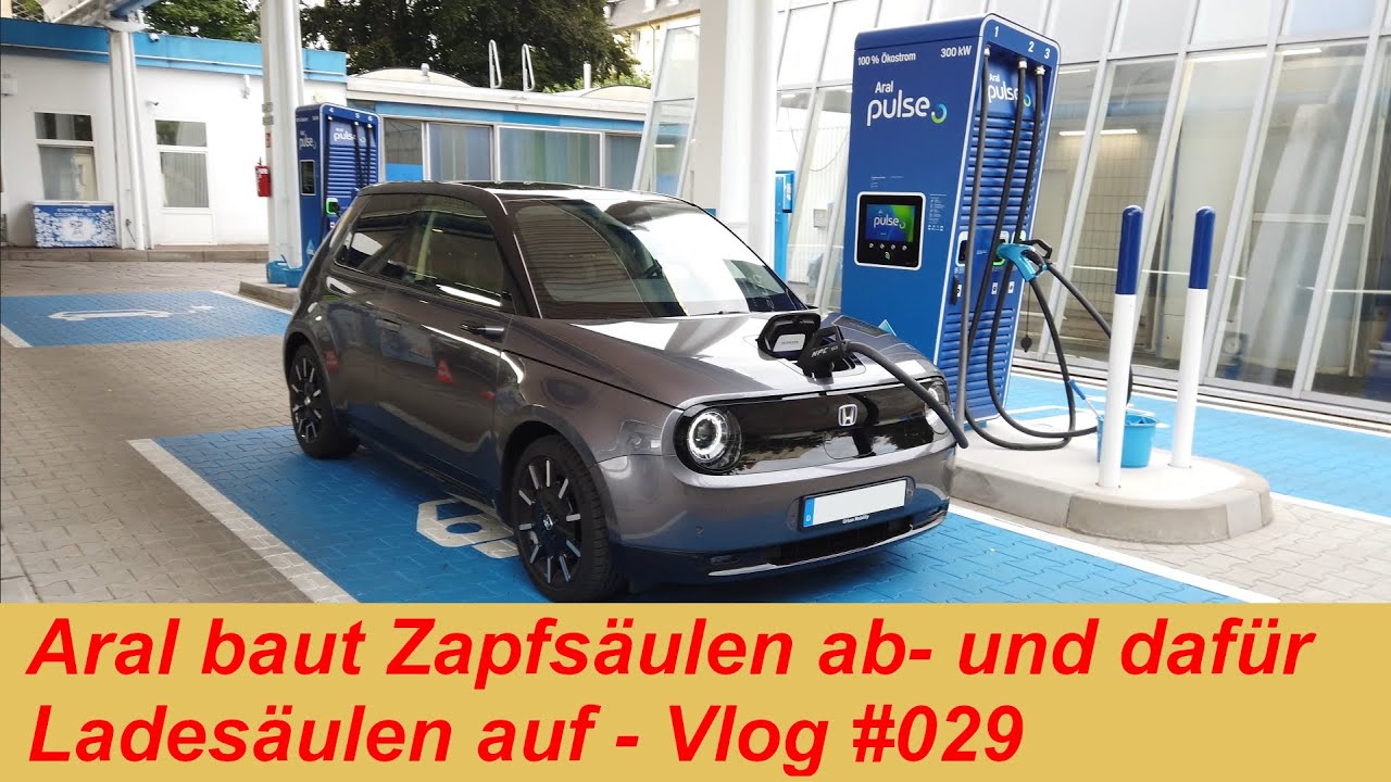 Aral baut Zapfsäulen für Ladesäulen ab | Vlog #029