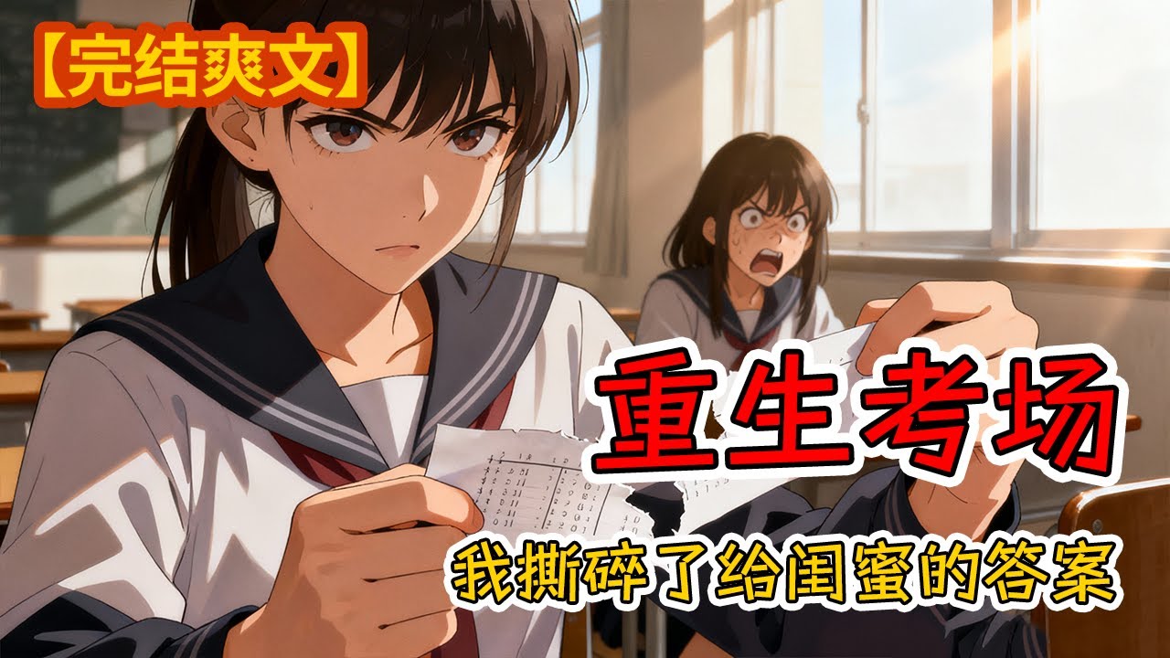 【完结爽文】高考交卷前，我撕碎了给闺蜜的答案