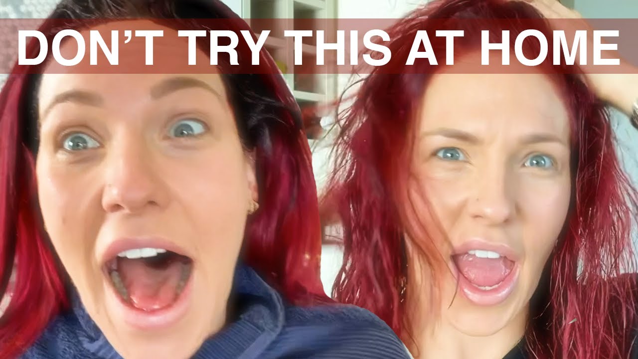 DIY RED HAIR IN QUARANTINE | SHARNA BURGESS