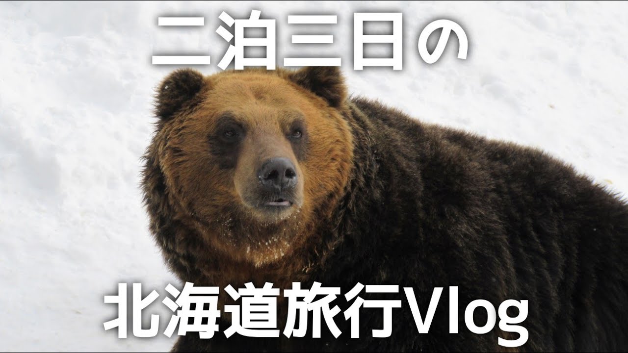 二泊三日の北海道旅行Vlog
