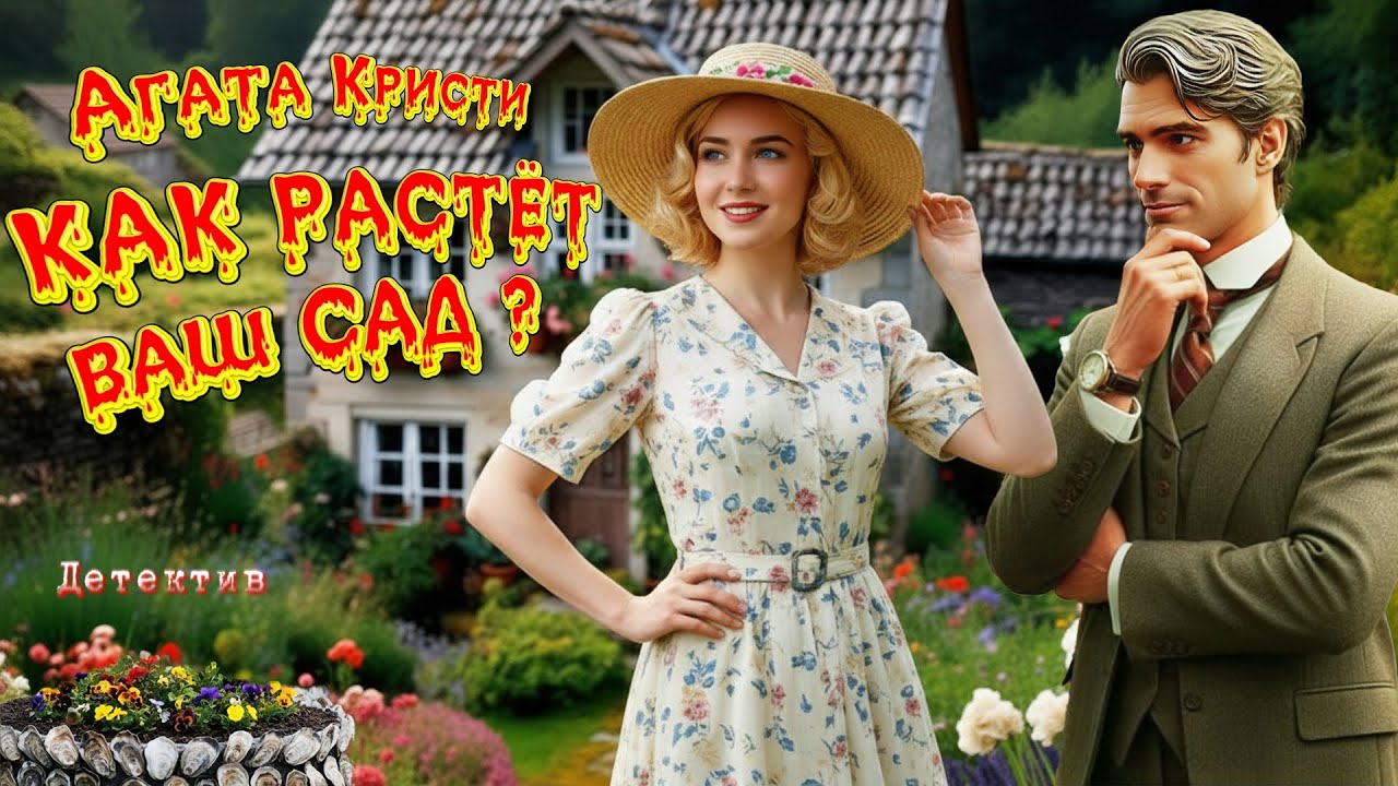 КАК РАСТЁТ ВАШ САД? АГАТА КРИСТИ. Аудиокнига. #детектив #агатакристи