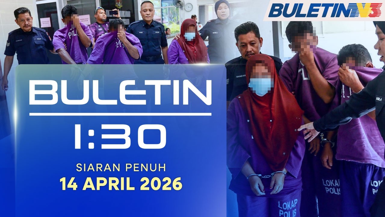 Kanak-Kanak Maut Disyaki Didera, 3 Ditahan | Buletin 1:30, 14 April 2026