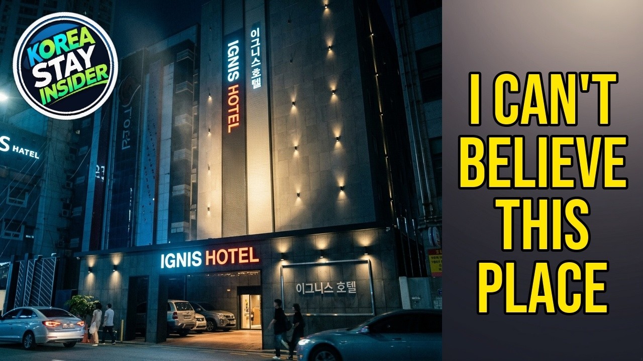 Ignis Hotel Busan Sports Complex Branch - I Can't Believe This Place | Busan, South Korea🏨