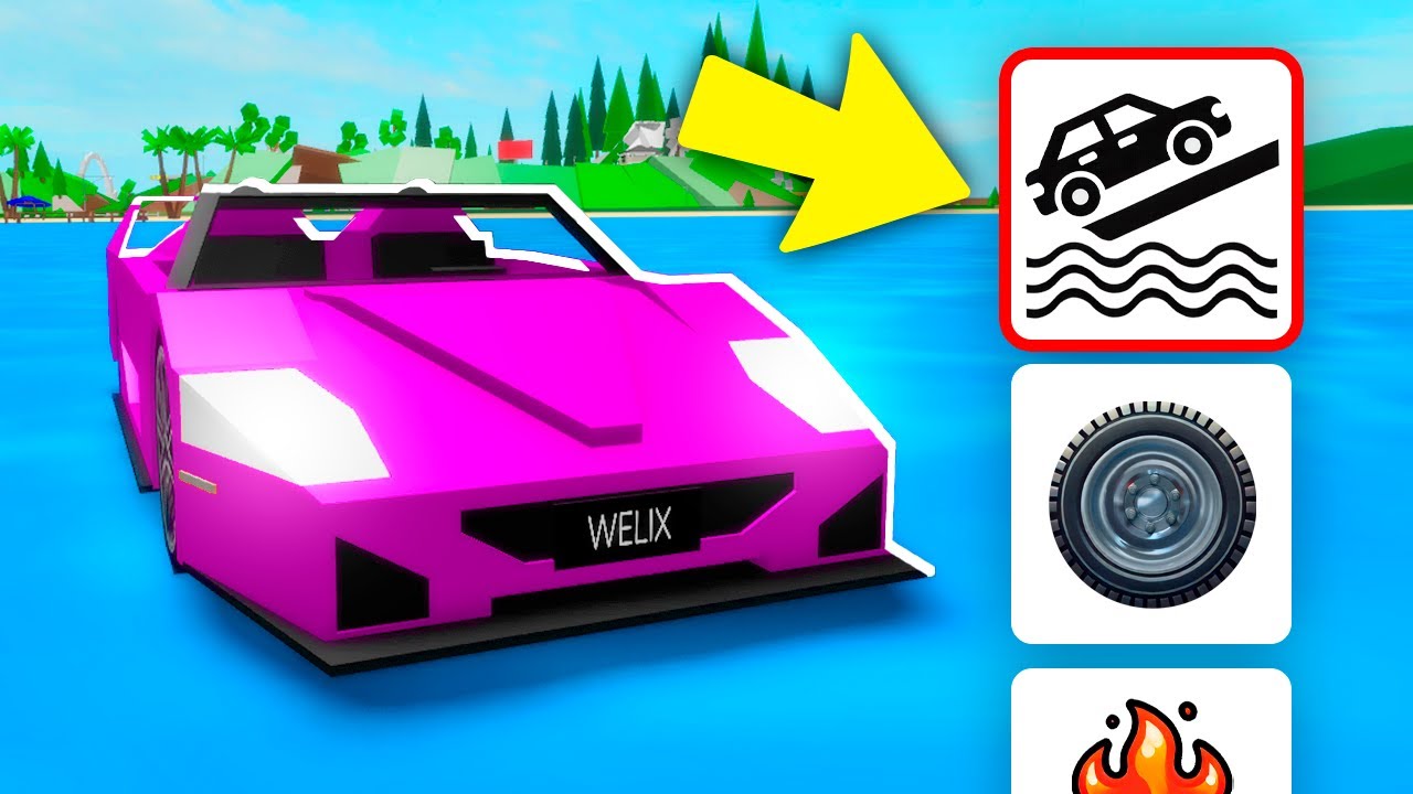 How To DRIVE CARS ON WATER in BROOKHAVEN!