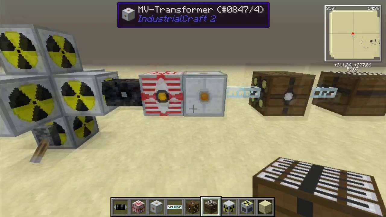 Como montar um reator nuclear do industrial craft 2 - tutorial