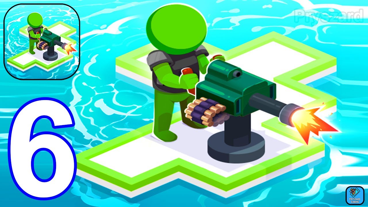 War of Rafts: Crazy Sea Battle - Gameplay Walkthrough Part 6 New Update APK (Android,iOS)