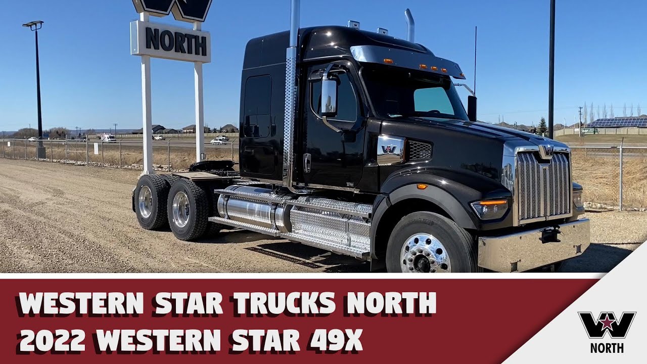 The 2022 Western Star 49X with a 60