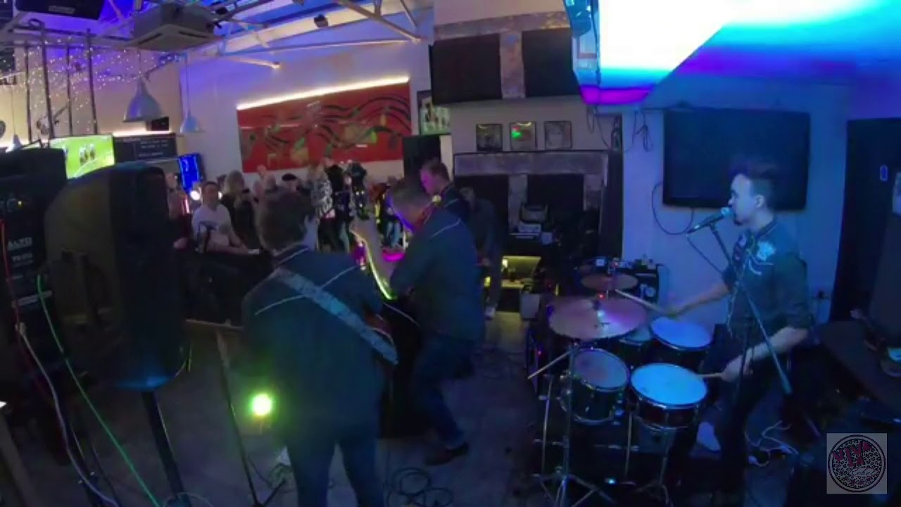 Rock this Town (The Stray Cats) LIVE COVER @ BIRKERS BAR by Viva La Rebels