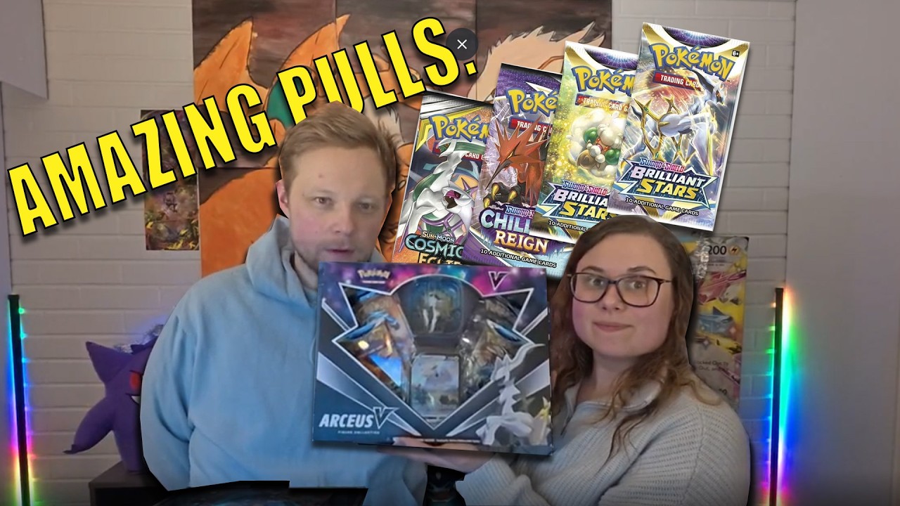 &laquo;Нам повезло! 😱 Распаковка V-бокса Pok&eacute;mon Arceus | Infinity Prints TCG&raquo;