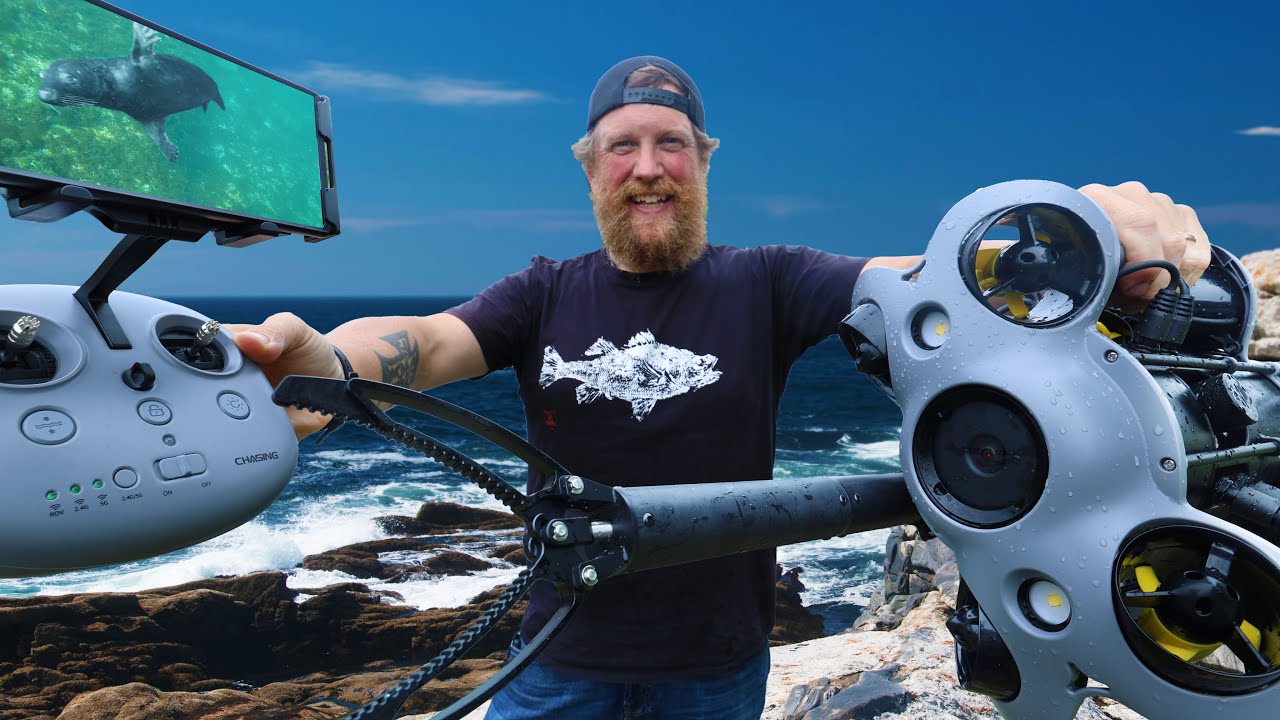Exploring Rockport Harbor With the Chasing M2 S Underwater Drone