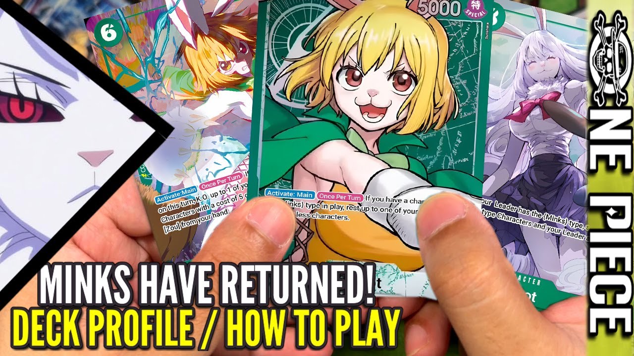 Описание колоды «Зеленая морковь» и правила игры (OP14/EB04) | Геймплей One Piece TCG