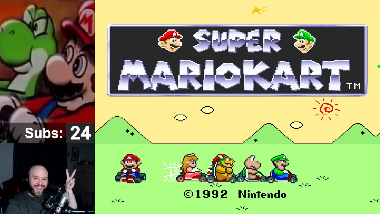 🔴 Super Mario Kart Retro Achievements #1