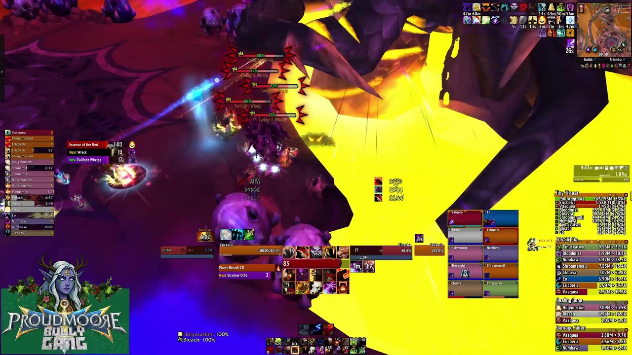 Produmoore - 11th HC raids, Feral PoV - Sinetra down, we got dat CLOACA