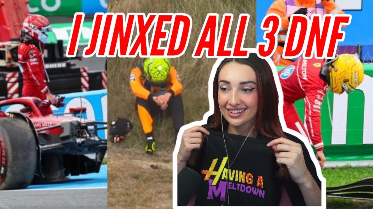 I JINXED ALL 3 TO DNF | LIVE  F1 DUTCH GRAND PRIX 2025 REACTIONS