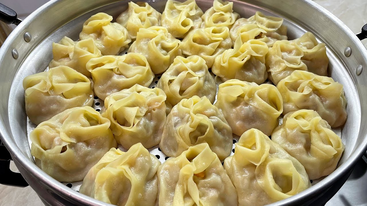 ✔ЭТО 100% ВКУСНО 💥АРОМАТНЫЕ И НЕЖНЫЕ МАНТЫ С ТЫКВОЙ И ФАРШЕМ