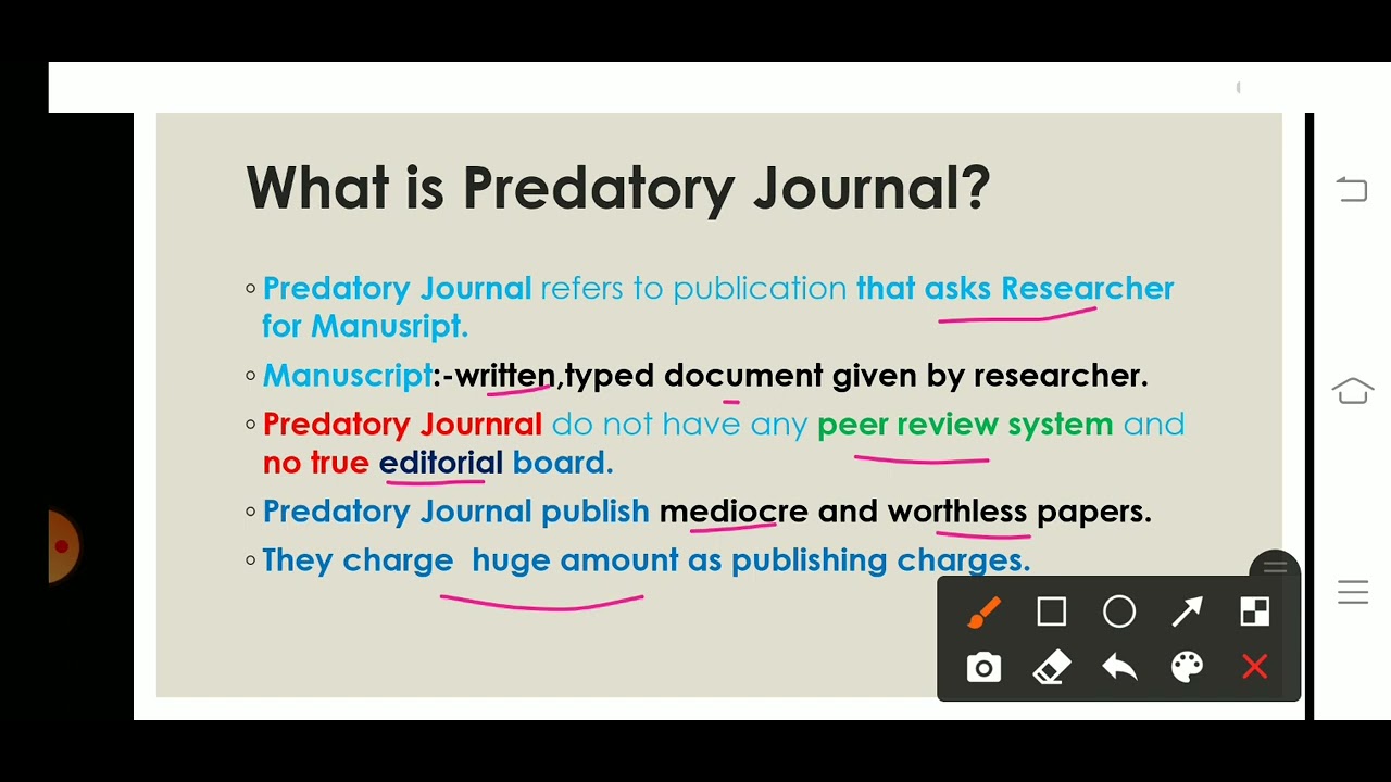 What people publish in Predatory Journal? What is predatory journal.