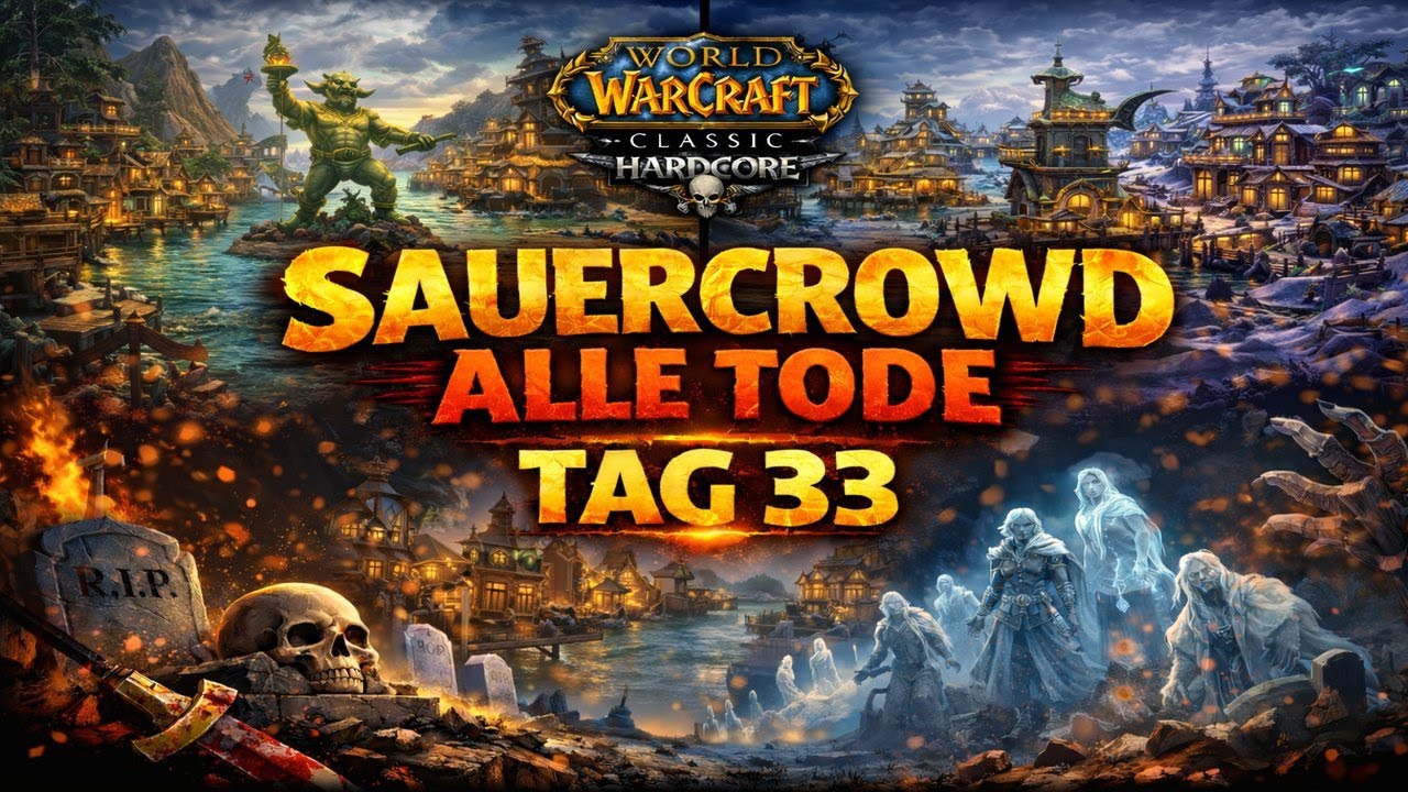 Alle Sauercrowd Tode Tag 32 WoW hc Event