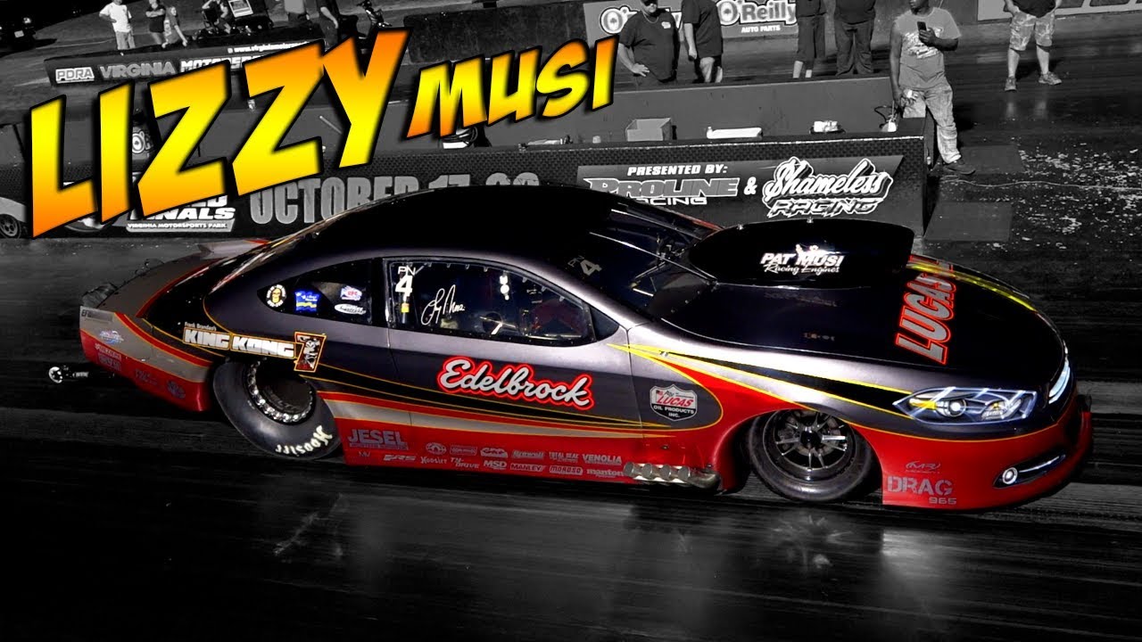 LIZZY MUSI - EDELBROCK & LUCAS OIL PRO NITROUS DART!