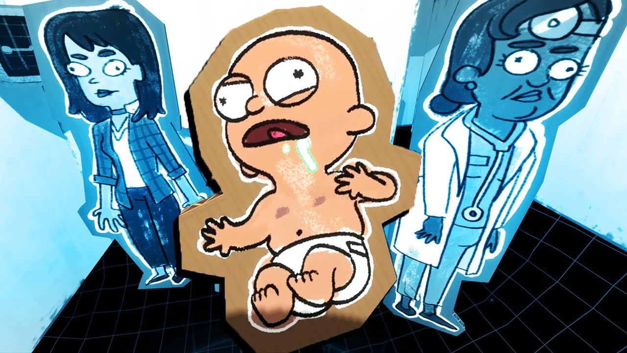 Raising a Baby in Troy! - Rick and Morty: Virtual Rick-ality Gameplay - VR HTC Vive