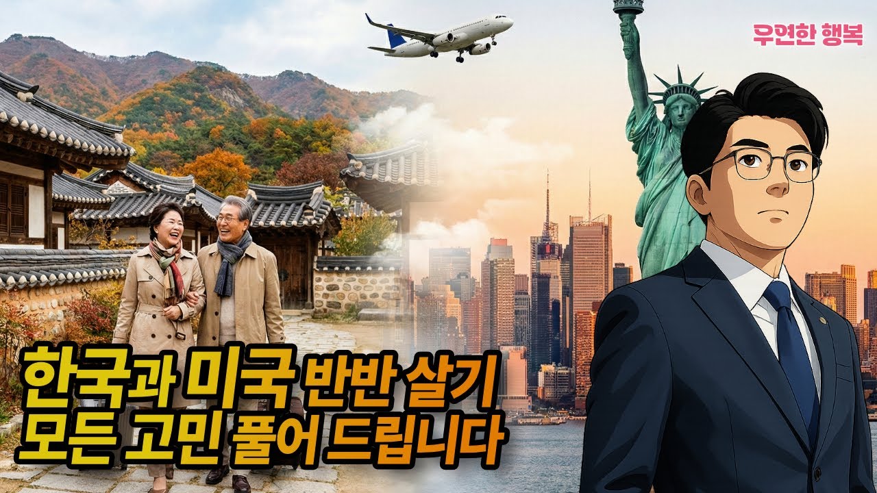 한국과 미국 반반 살기, 모든 고민 풀어 드립니다
