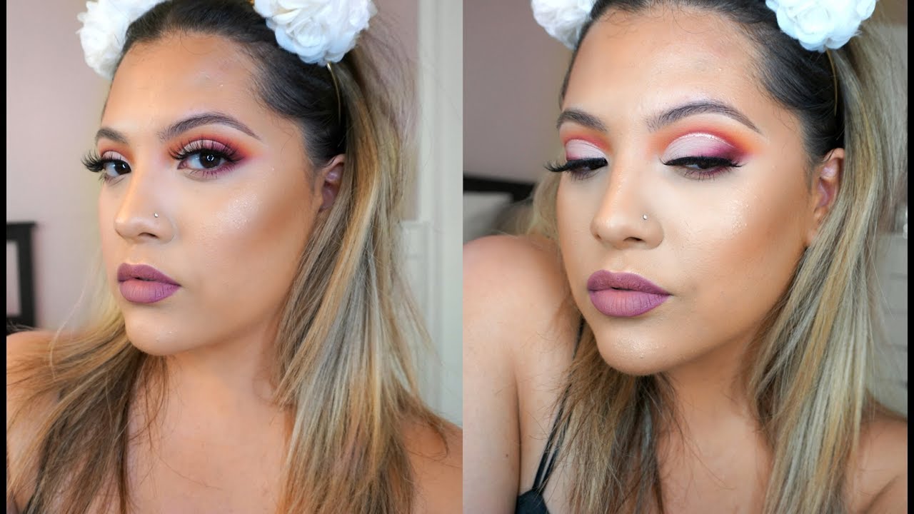 Wearable Half Cut Crease & Glowy Skin!
