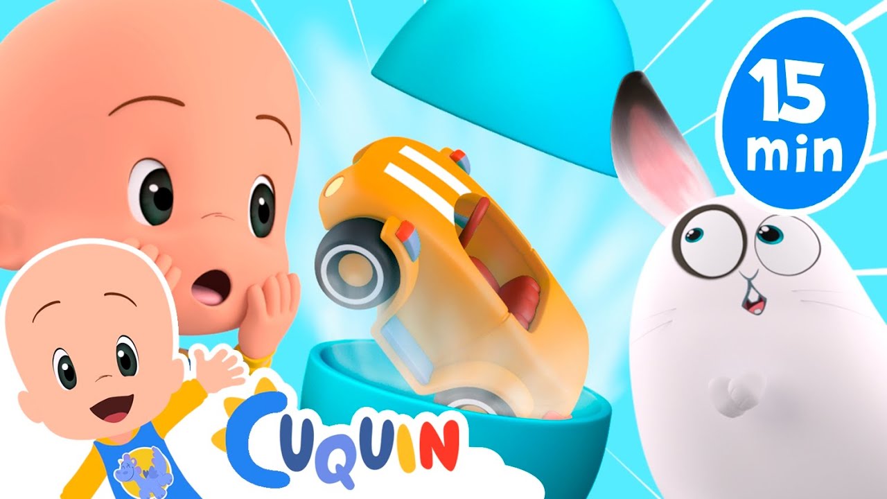 Minicars surprise eggs | Cuquin and Friends
