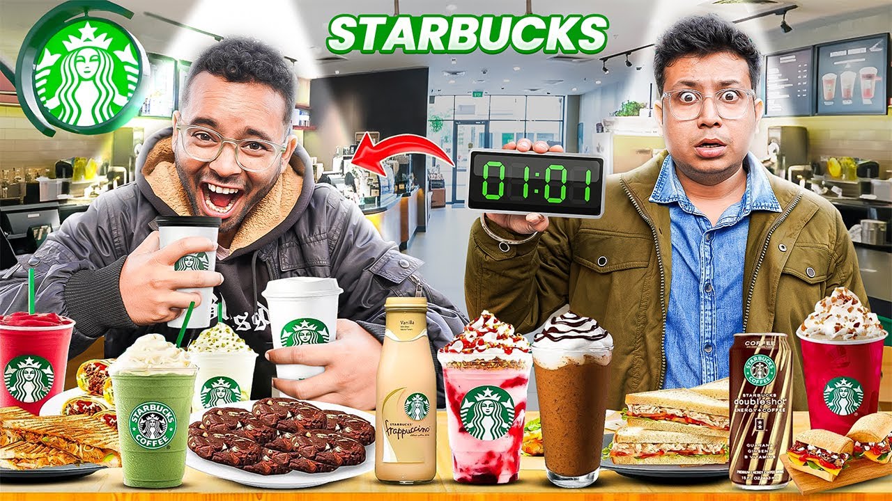 If My Video Editor Can Complete 10 Minutes to 1 Minute Starbucks Challenge win ₹10,000rs Cash