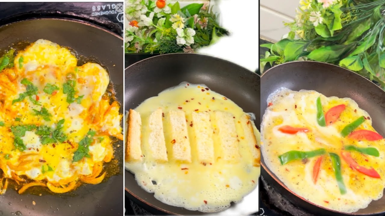 3 Easy Egg Recipes | Breakfast, Lunch & Dinner Idea 🍳 