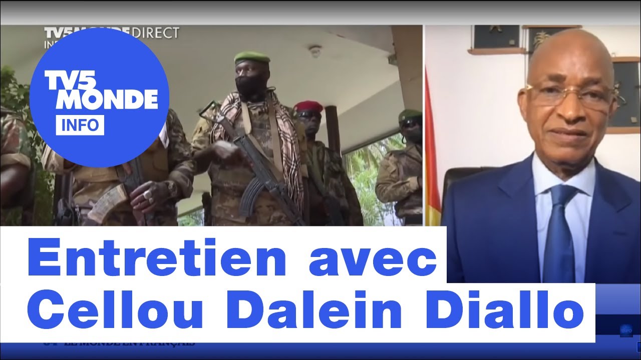 Guinée : l'ex-premier ministre Cellou Dalein Diallo s'exprime après le putsch | TV5 Monde Info