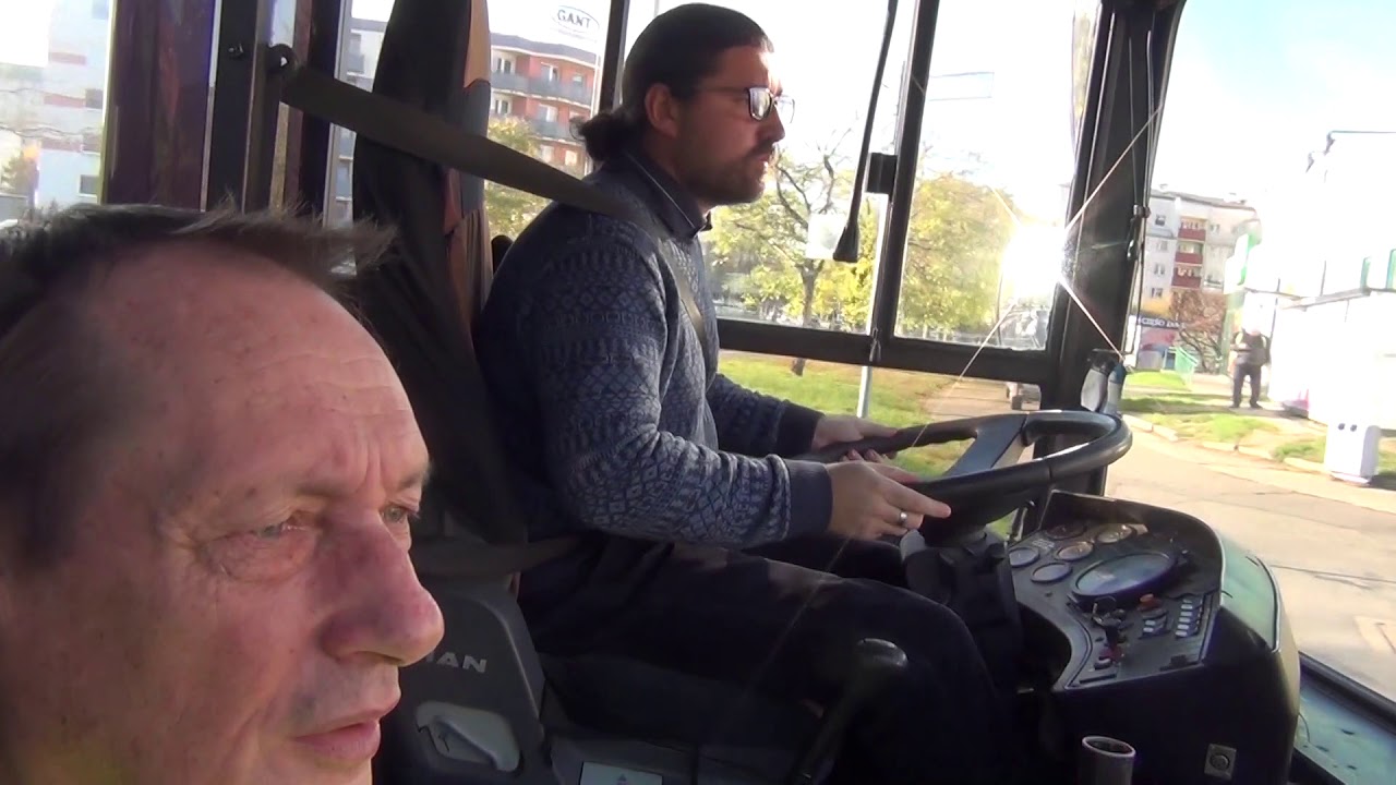 Szkolenie kat D - trasa autobusu 125 Wrocław OSK Kursant Wrocław Pan Włodzimierz cz.II