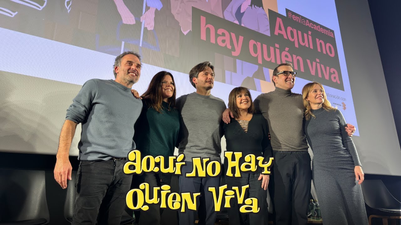 Evento Aquí No Hay Quien Viva | Coloquio Escritor, Creadores, Protagonistas