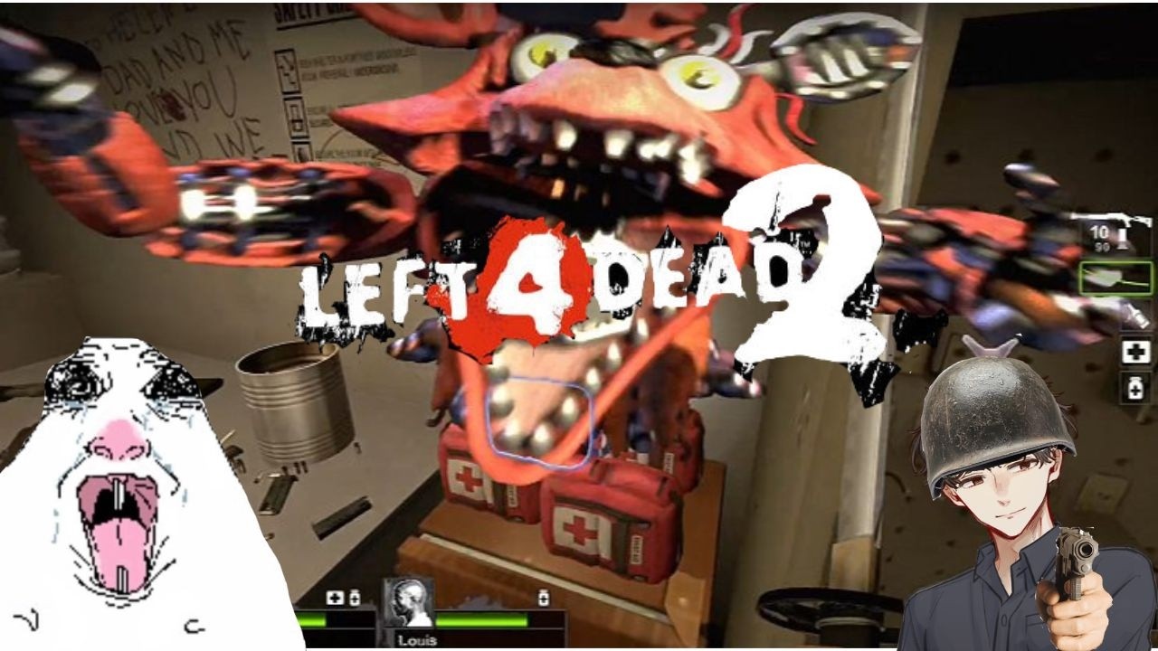 Left 4 Dead 2 - No Mercy FULL campaign WITH MEMES and MODS!! - Kouwoon