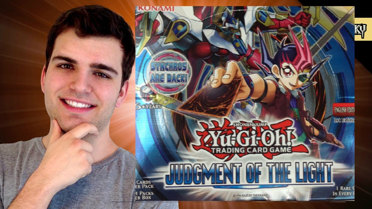 Best Yugioh 2013 Judgement Of The Light 1st Edition Booster Box Opening! Two Secrets One Box. Part 1