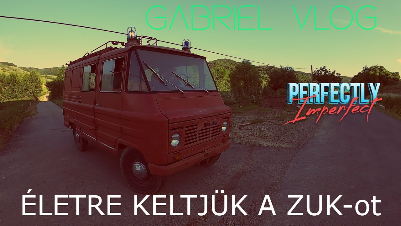 3 év után életre keltjük a ZUK-ot, majd gurulunk vele a 40 fokban - GABRIEL VLOG - KajakVasak