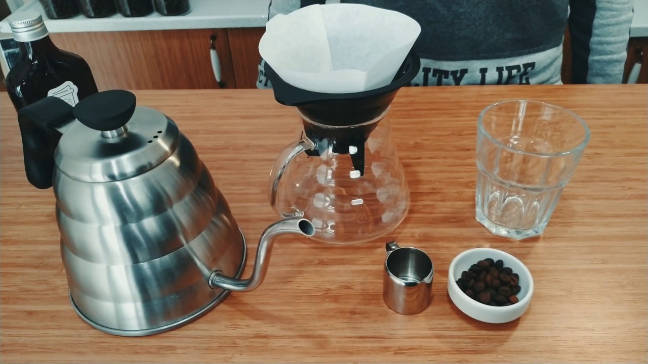 Hario Dripper - Glass Decanter - V60 - Brewing