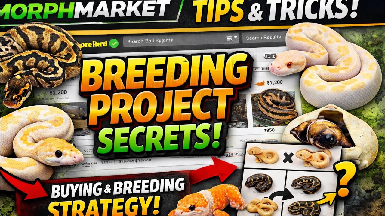 MorphMarket Secrets: Buying Smart & Planning Your Next Project