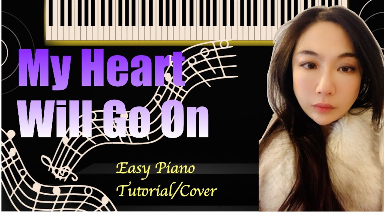 My Heart Will Go On Titanic Very Easy Slow Short PIANO Tutorial