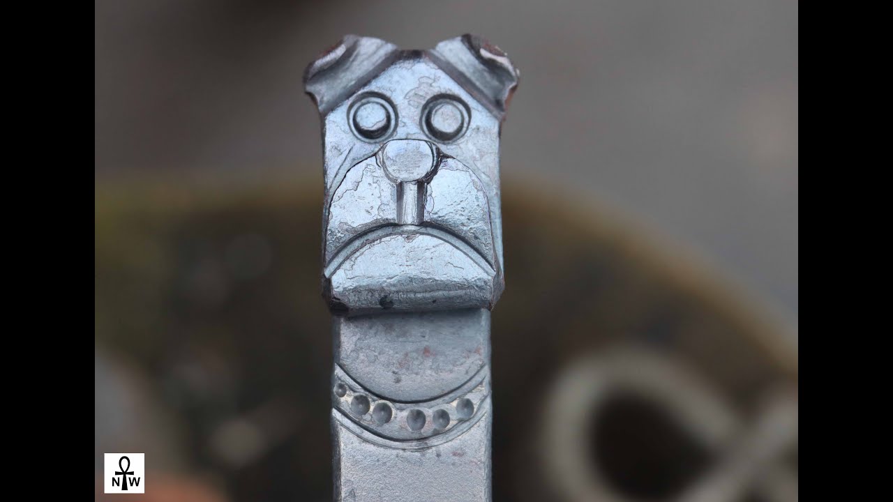 Amateur Blacksmithing - Forging a Dog's Head