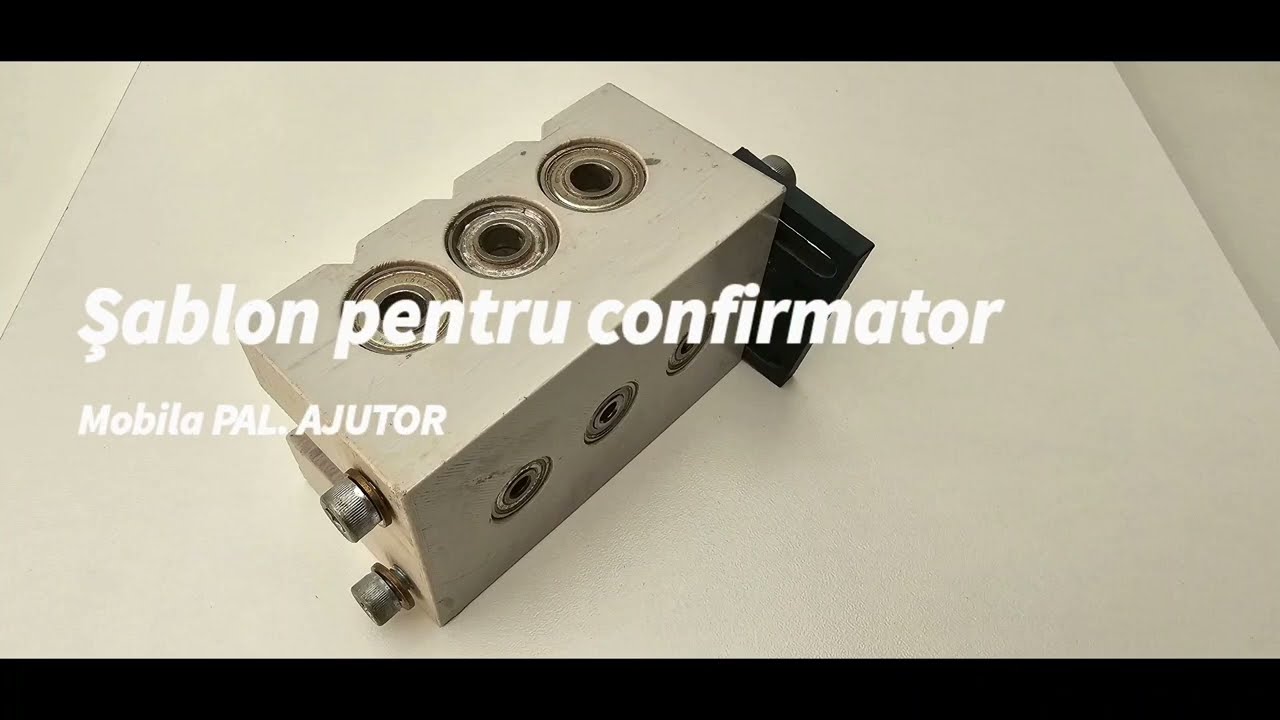 Productie Mobilier. Sablon pentru gaurire piese Mobila pentru fixare cu confirmatoare/eurosuruburi