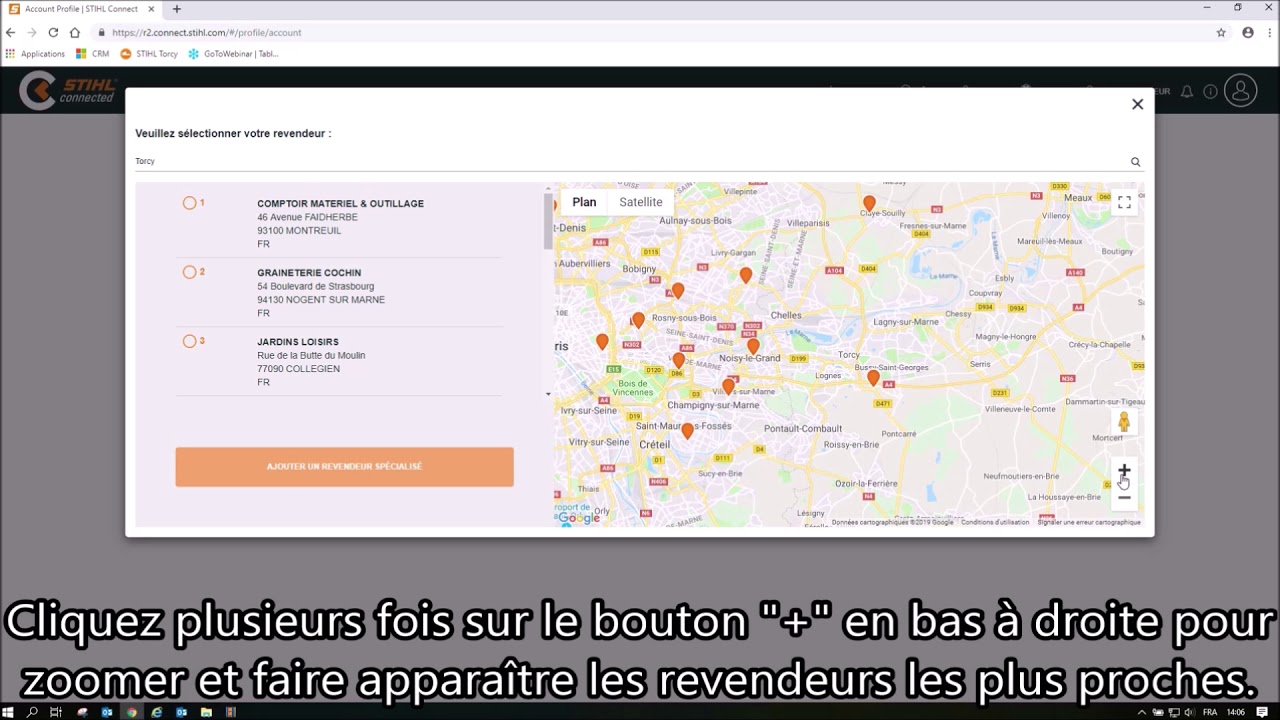 STIHL connected – Comment ajouter un revendeur sur STIHL Connect Pro