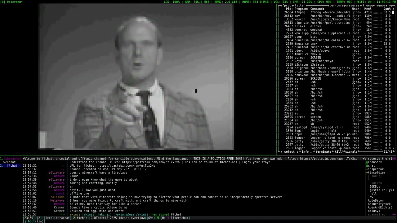 Linux without Wayland or Xorg