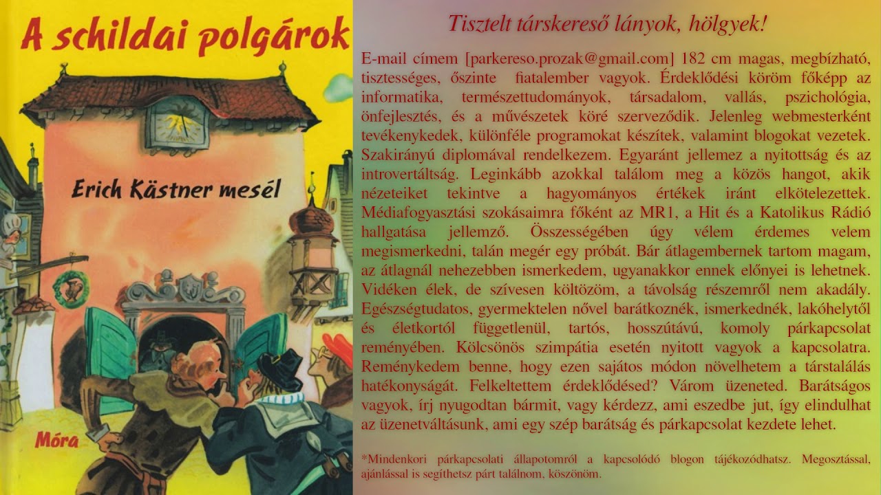 Erich Kästner - A schildai polgárok (hangoskönyv)
