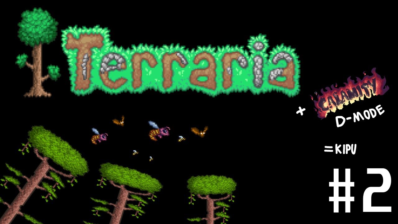 Terraria modattu l&auml;pipeluu - #2 - Viidakon vaarat