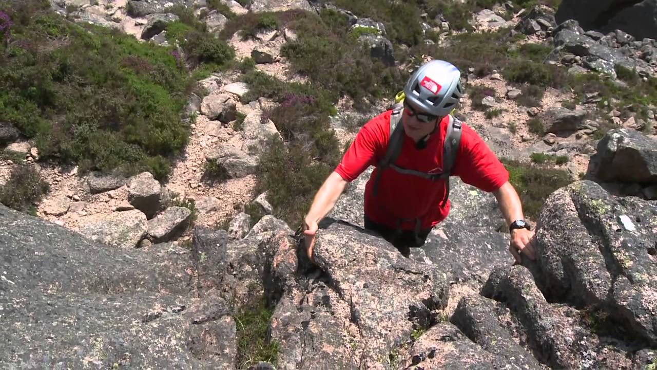 Scrambling movement skills - hand holds