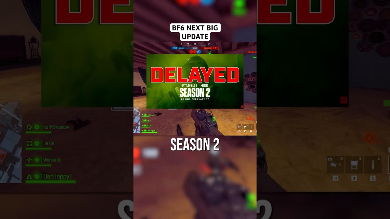 Выход второго сезона BF6 отложен… Но скоро появятся новые обновления!