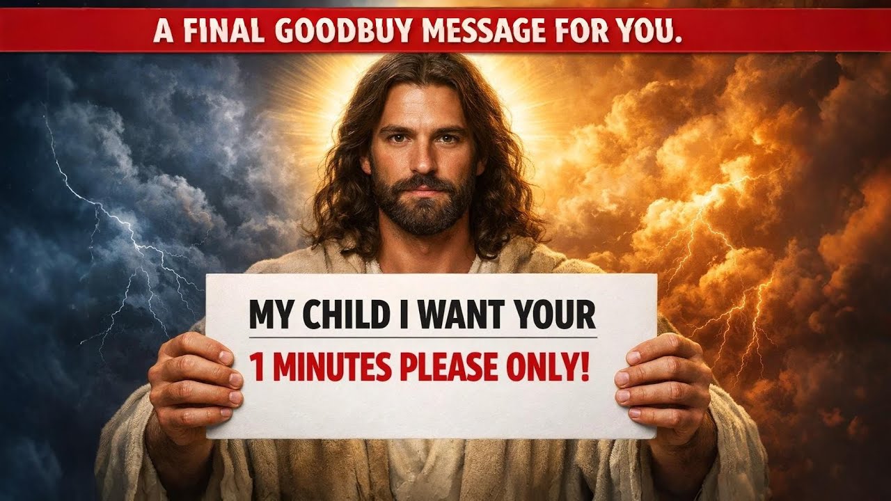 GOD SAYS: Stop Everything and Give Me One Minute… | God’s Message for You Today