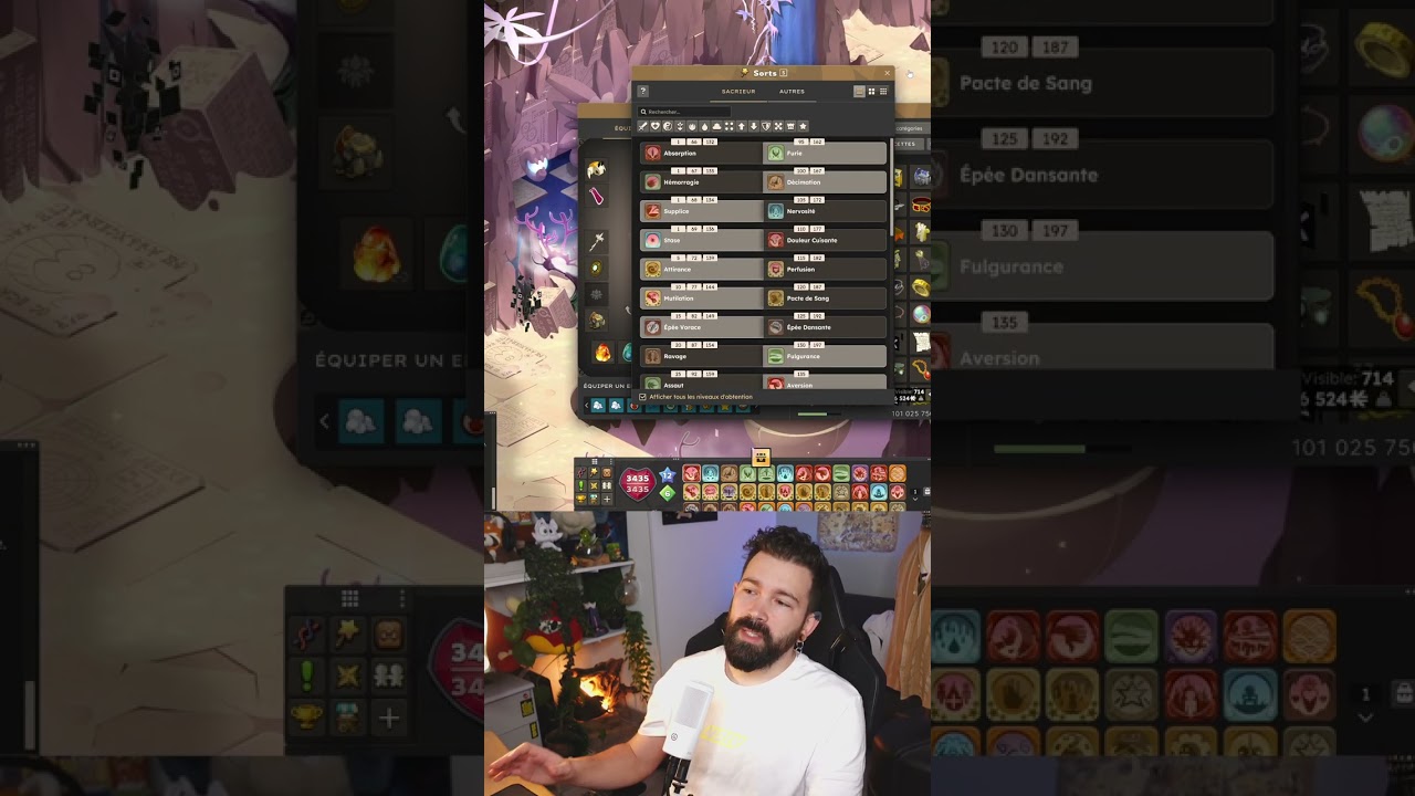 SACRIEUR MEILLEUR ELEMENT LEVELING 🩵💦#Dofus #Ankama #MMORPG  #FYP #dofus3 #LetsPlay #Sacrieur