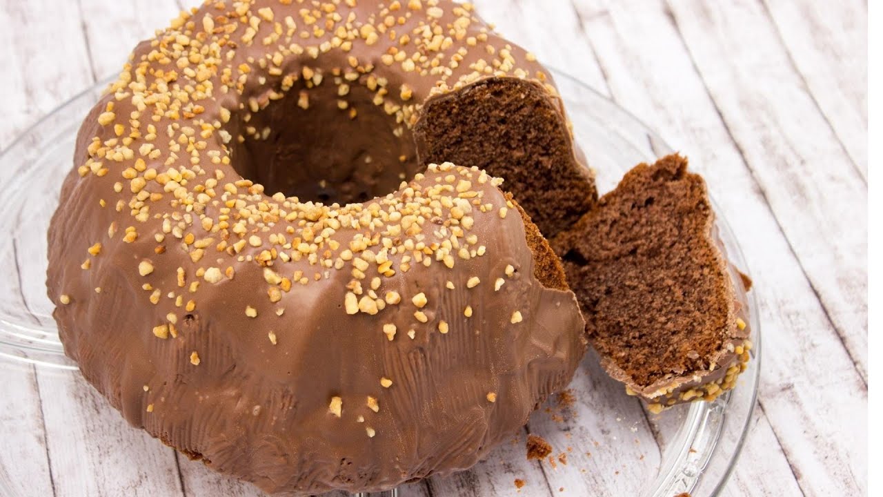 Nougat Krokant-Kuchen