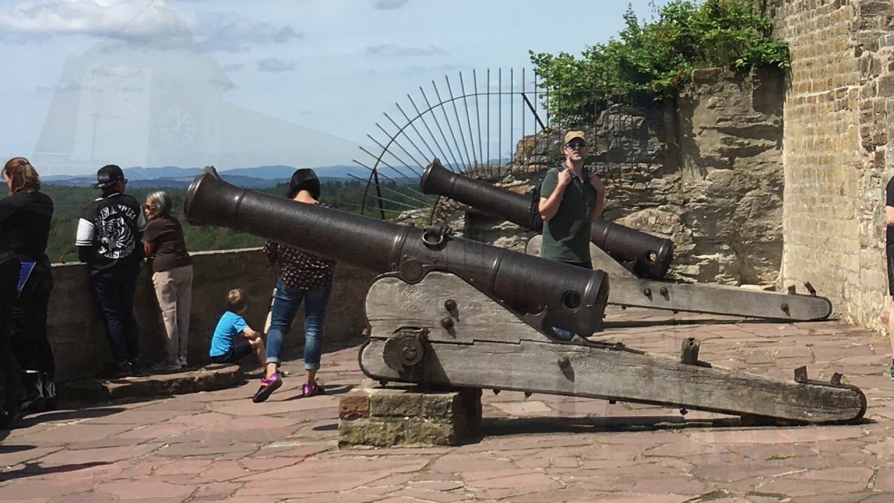 BURG WALDECK mit sch&ouml;ner Aussicht